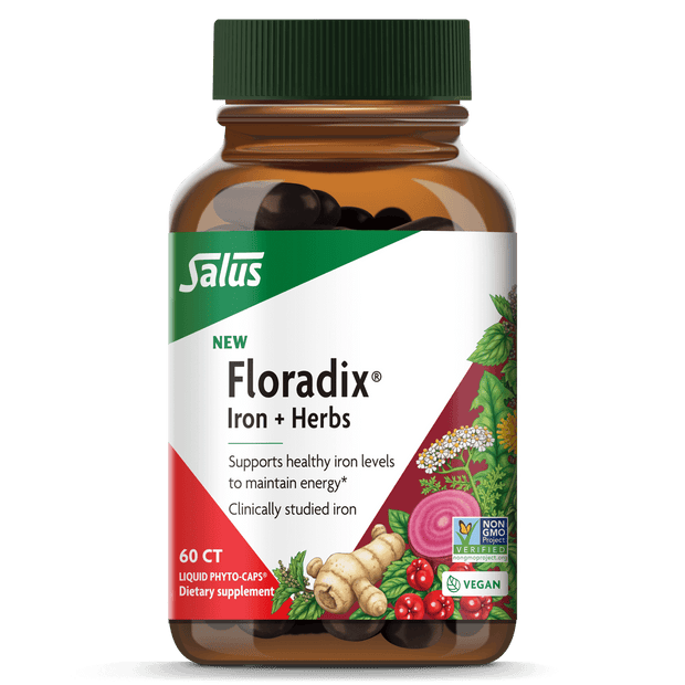 Floradix Iron & Herbs Phyto Capsules 60 ct