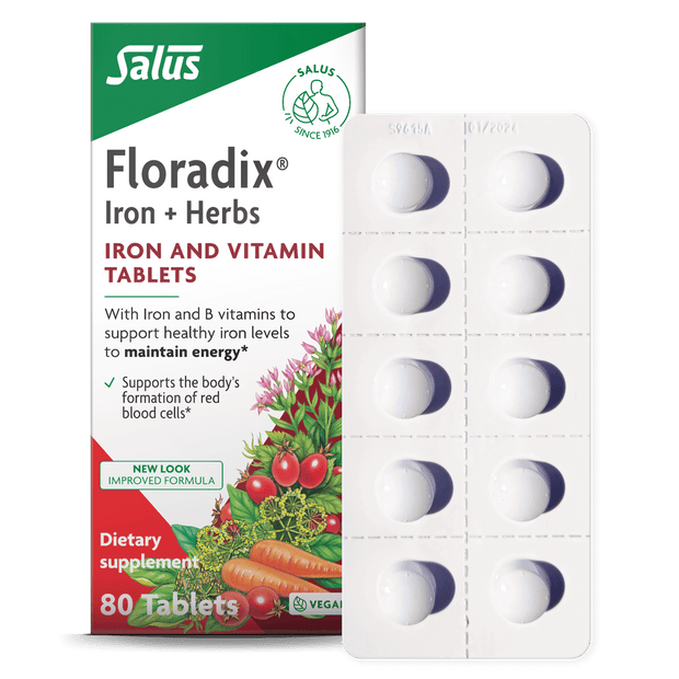 Floradix® Iron Tablets Format || 80 ct