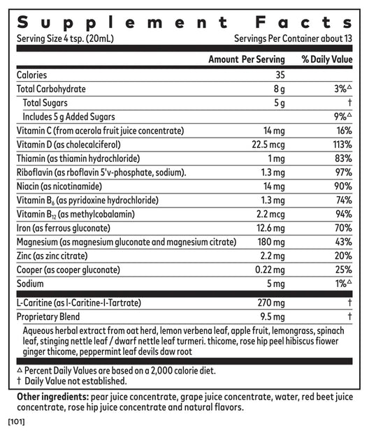 Floradix® Iron Sport Liquid Mineral & Vitamin Formula