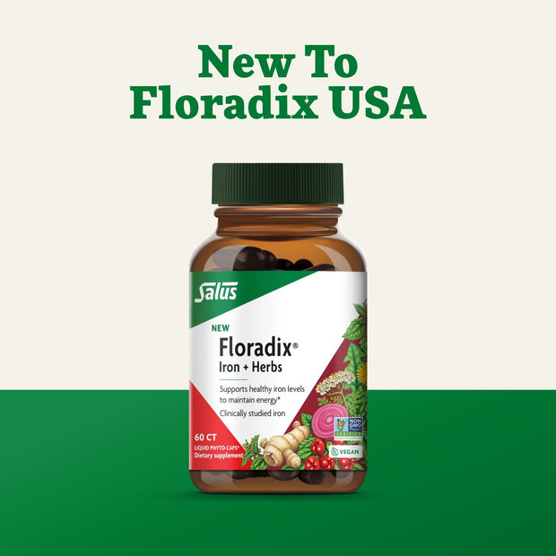 Floradix® Iron + Herbs Phyto-Caps