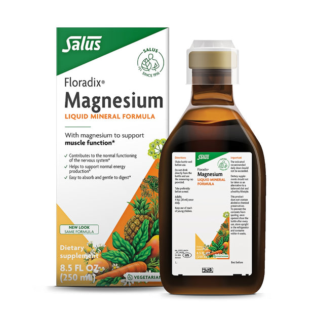 Floradix® Magnesium Liquid Herbal & Mineral Supplement